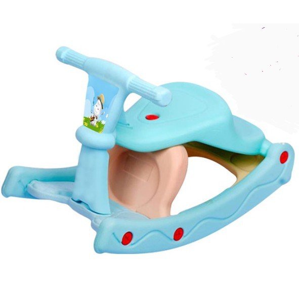 Ghế đa năng ghế bập bênh, ghế ngồi cho bé ăn bột 2 in 1