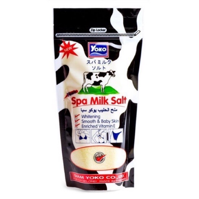 Muối tắm YOKO Sữa Bò - YOKO Spa Milk Salt Thái Lan
