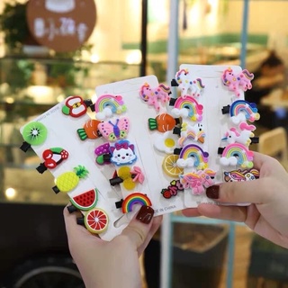 Sét 10 cặp tóc dễ thương cho bé