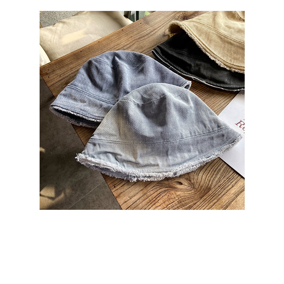 Nón Tai Bèo Vải Denim Che Nắng Kiểu Nhật Bản Thời Trang Xuân Hè Cho Nữ