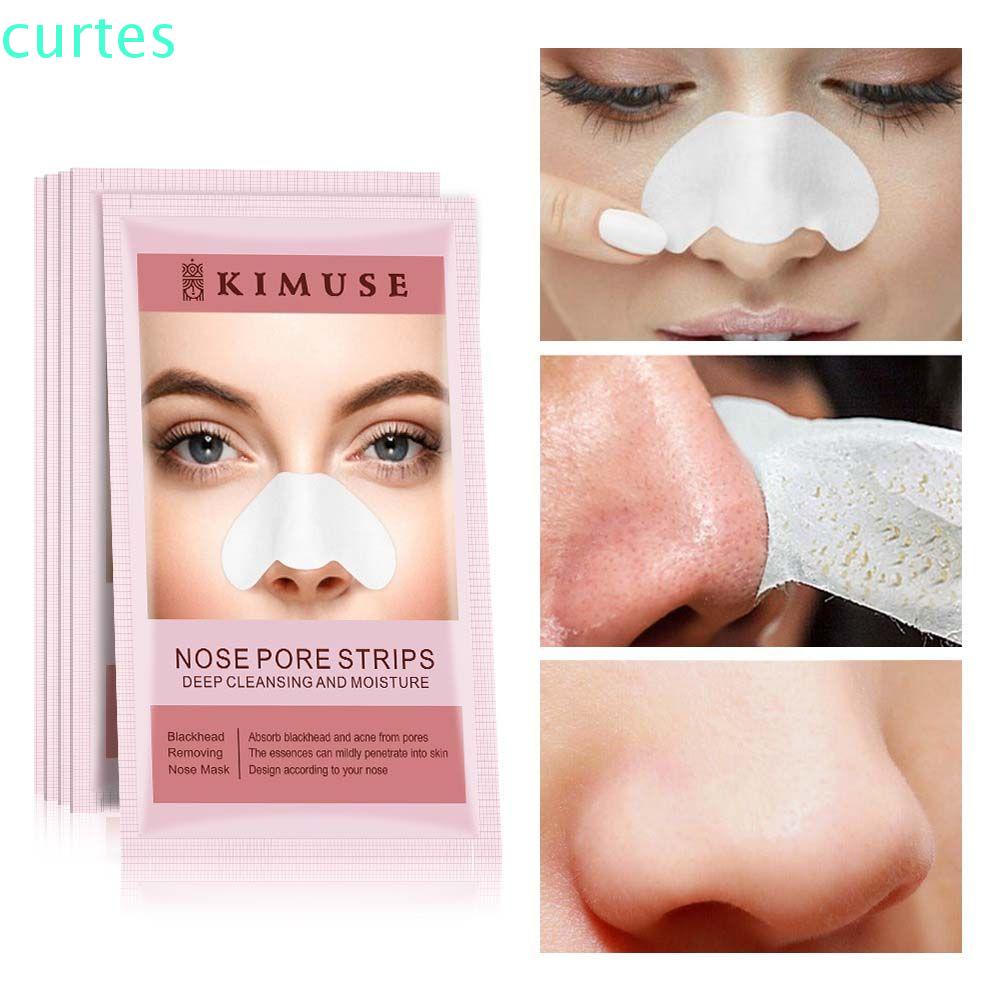 Mặt nạ lột mụn đầu đen CURTES dưỡng ẩm làm trắng da