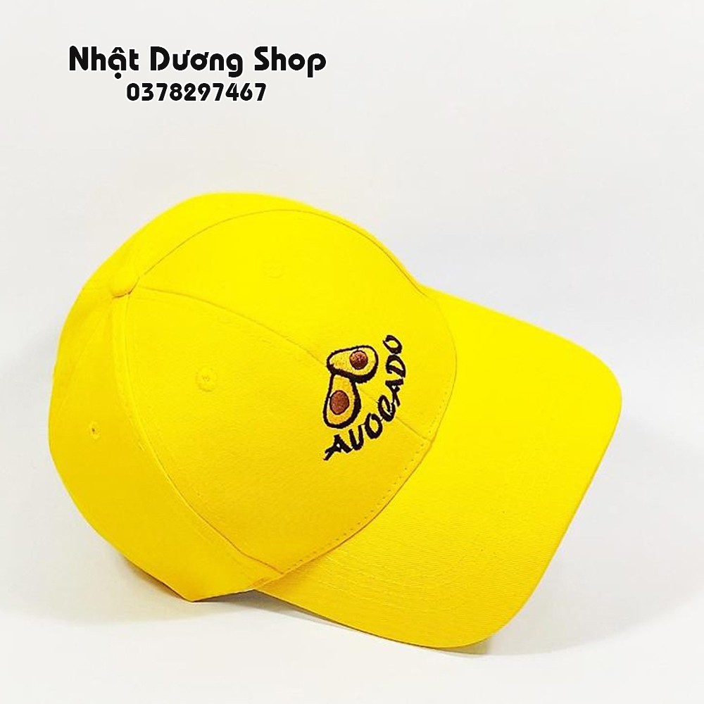 Nón kết trái bơ Auocado - Chất liệu vải Kaki cao cấp tạo nên sự nổi bậc cho người đội