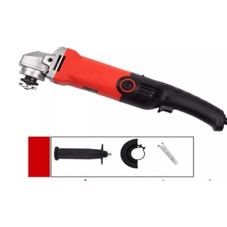 Máy mài cắt góc đuôi dài cầm tay ave 100mm công suất 980w, , mài kim loại, gỗ, đá, cắt bàn tặng kèm đĩa cắt