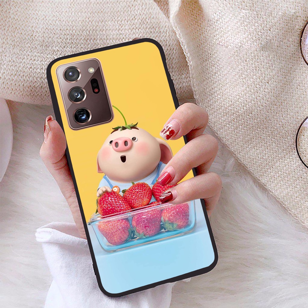 Ốp lưng Samsung Galaxy Note 20 Ultra viền dẻo TPU BST Pig Cute