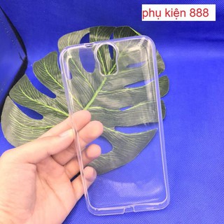 Ốp lưng htc one e9 dual silicon trong suốt - ol2384
