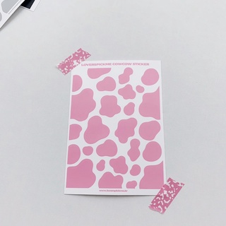 STICKER BÒ SỮA