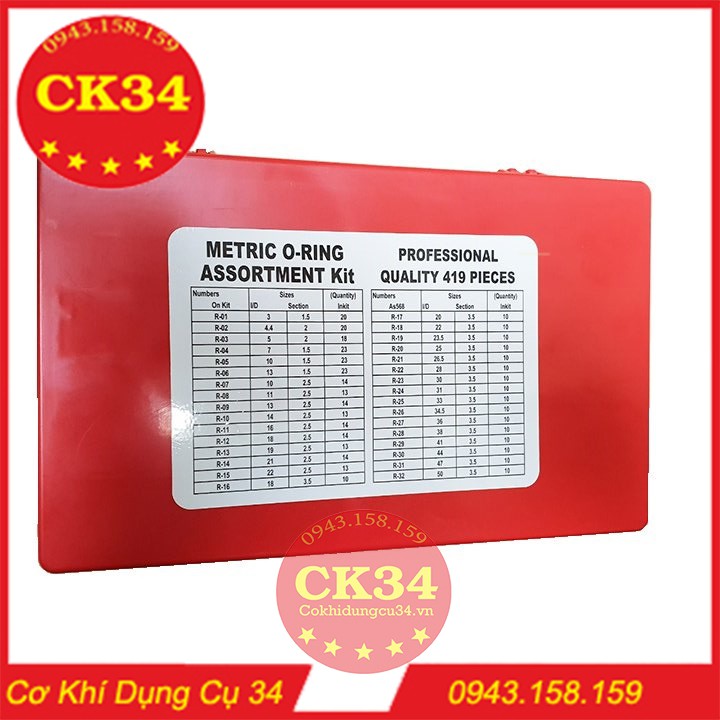 Hộp gioăng sim cao su thay thế chịu dầu NBR chịu nhiệt 419PC