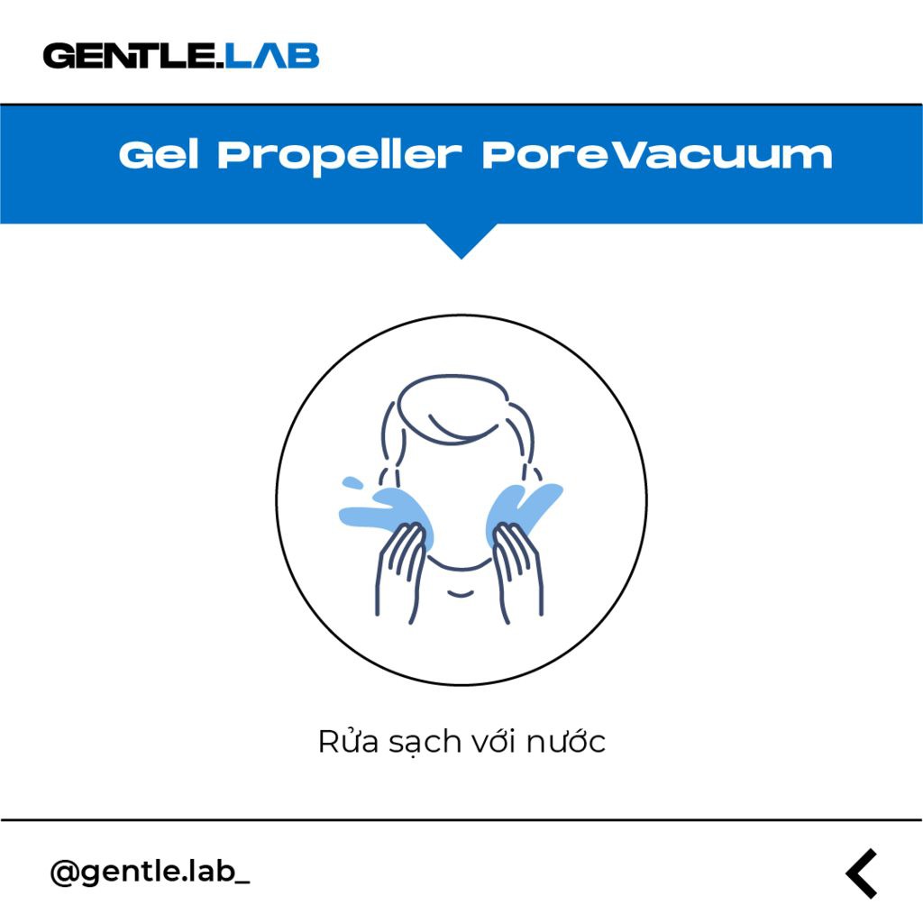 Gel rửa mặt than hoạt tính, NGỪA MỤN ĐẦU ĐEN Propeller Nga làm sạch sâu da 250ml Key4 Lab