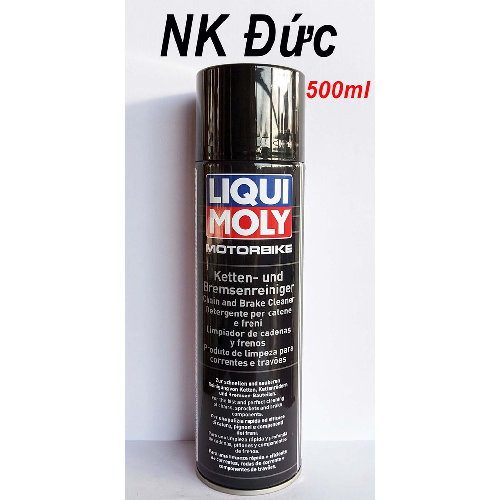 Combo 1 chai vệ sinh sên và 1 bàn chải chà sên LIQUI MOLY