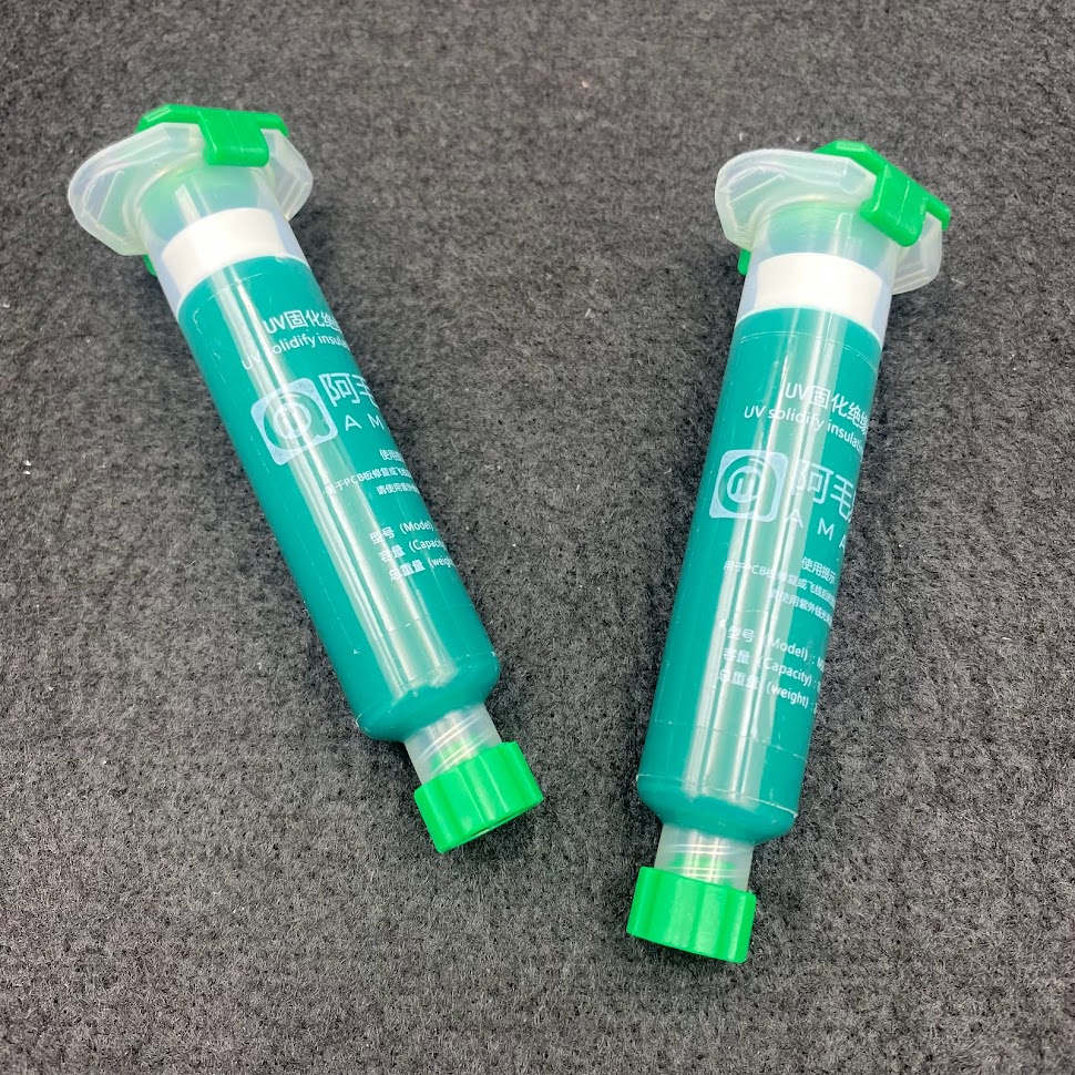 Sơn UV Amaoe (Màu đen, màu xanh)