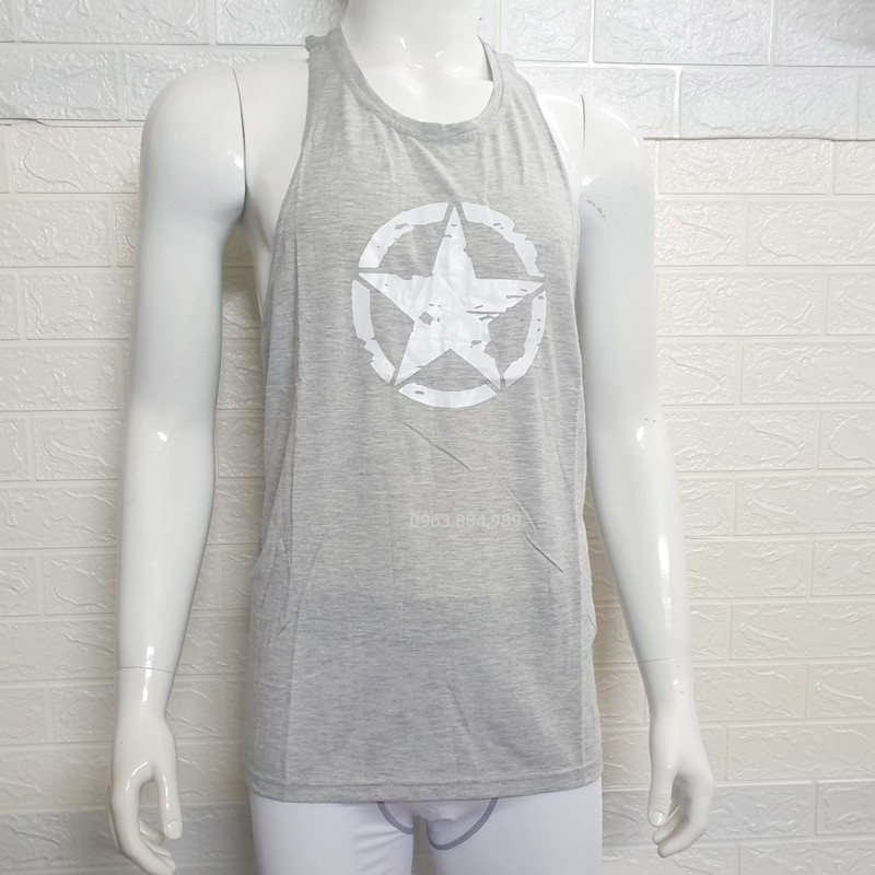Áo ba lỗ mỏng fom rộng cho anh em thoải mái chơi thể thao A.101 tập gym - Ảnh, video shop làm