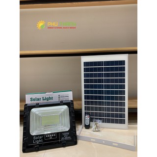 Đèn LED năng lượng mặt trời JINDIAN 100W JD-8800L