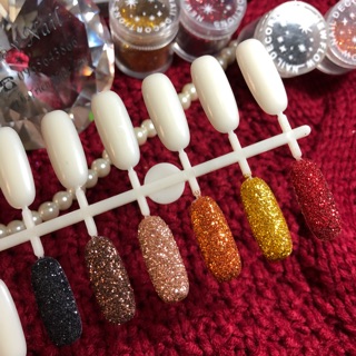 Nhũ trang trí làm móng nail