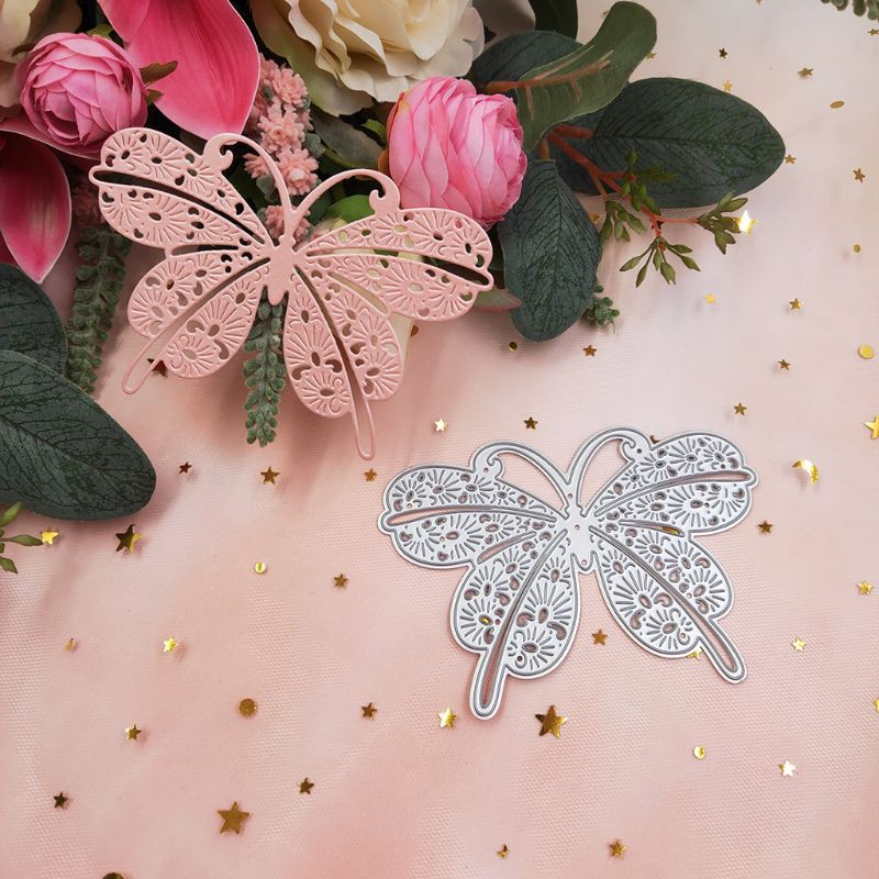 Khuôn cắt giấy kim loại hình logo Le Papillon