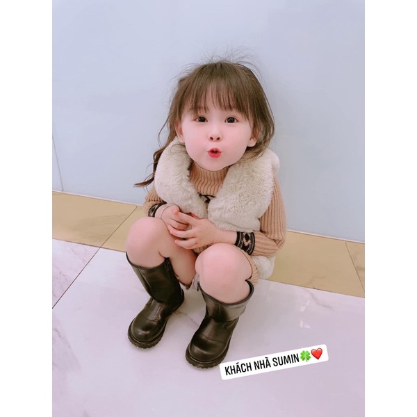 Bốt đùi sành điệu cho bé