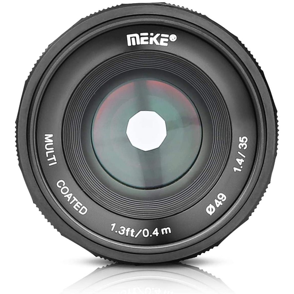 CÓ SẴN) Ống kính Meike 35mm F1.4 - Dùng Sony E, Fujifilm, Canon EOS-M và Panasonic Olympus M43