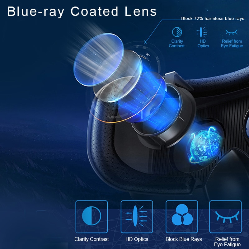 Kính Thực Tế Ảo Vrg Pro + 3d Chất Lượng Cao