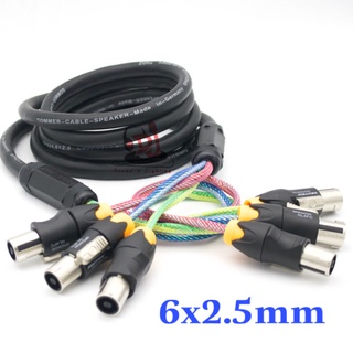 Dây loa Sommer 6 ruột 2.5mm đồng nguyên chất dây dài 5m 1 dây