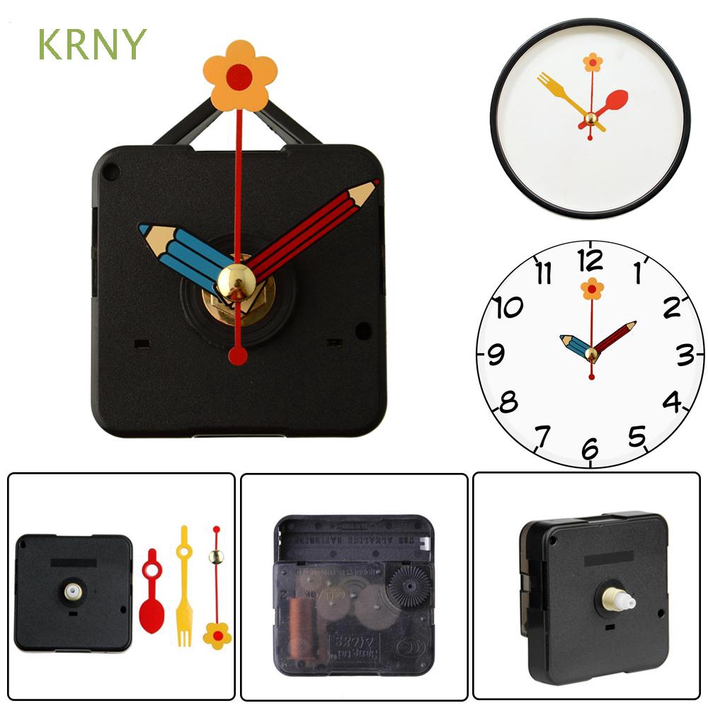 KRNY 1 SET Hour/Minute/Second Tools Replacement Movement Mechanism Silent Clock Parts