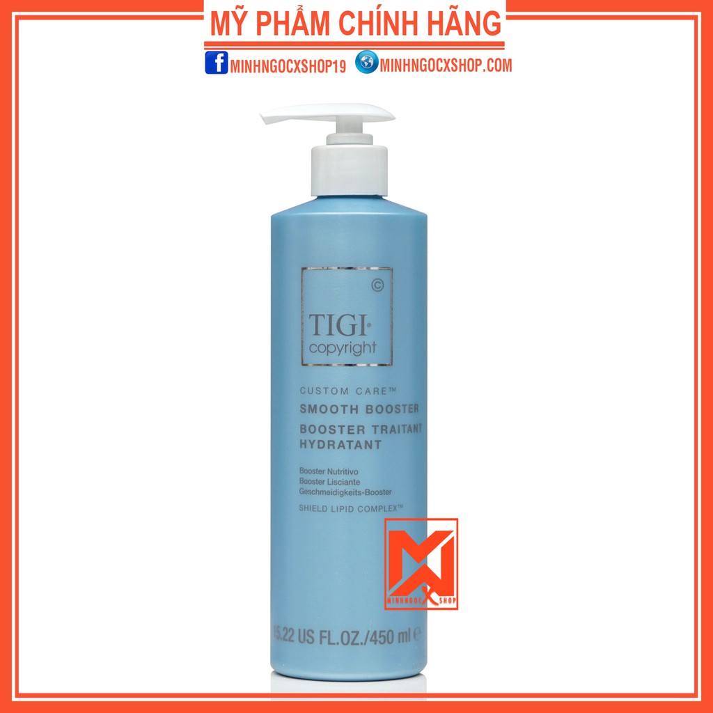 Tăng cường mượt mà cho tóc TIGI COPYRIGHT SMOOTH BOOSTER 450ml chính hãng