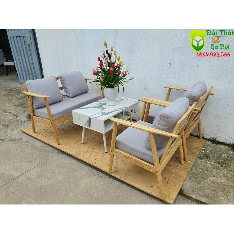 🔴 FREE SHIP 🔴Ghế Sofa Đôi, Ghế Sofa Đơn Siêu Đẹp-Gỗ Hà Nội Furniture