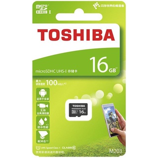 Mua Thẻ nhớ MicroSDXC Toshiba M203 UHS-I U1 16GB 100MB/s - chuyên camera và điện thoại (Đen) Đặc điểm nổi bật: Thẻ nhớ Micro