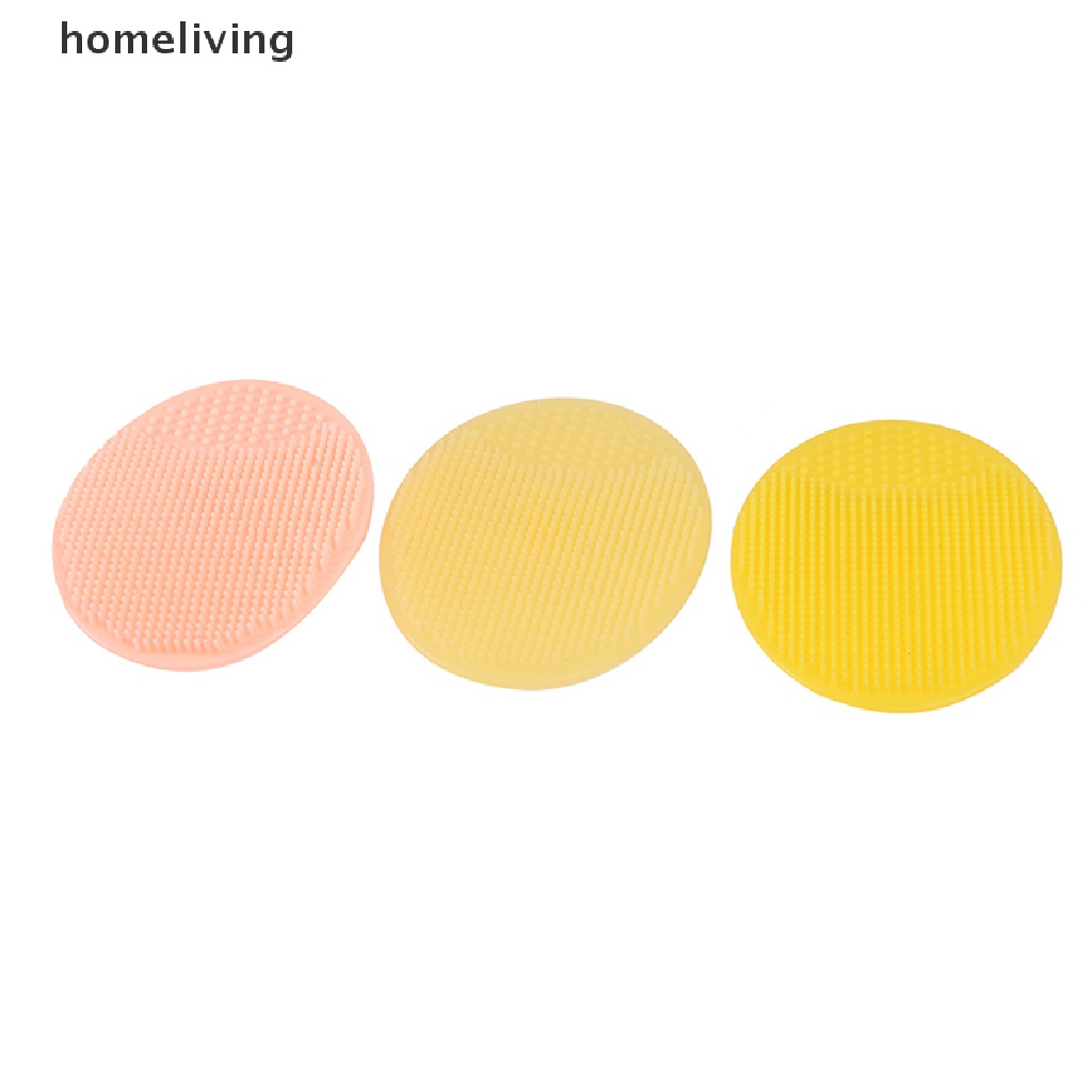 1 Bàn Chải Rửa Mặt Làm Sạch Sâu Chất Liệu Silica Gel Tiện Dụng