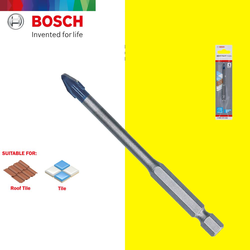 Mũi Khoan Gạch Cứng HEX-9 Bosch