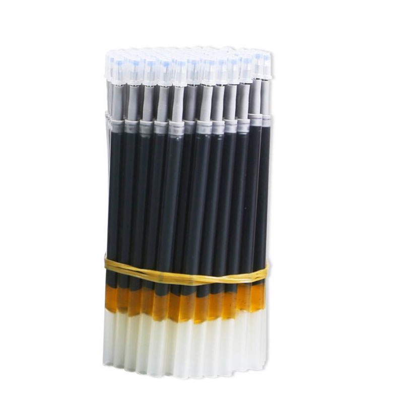 Bộ 50 Lõi Lò Xo Hình Viên Đạn 0.5mm Màu Đen / Xanh Dương / Đỏ