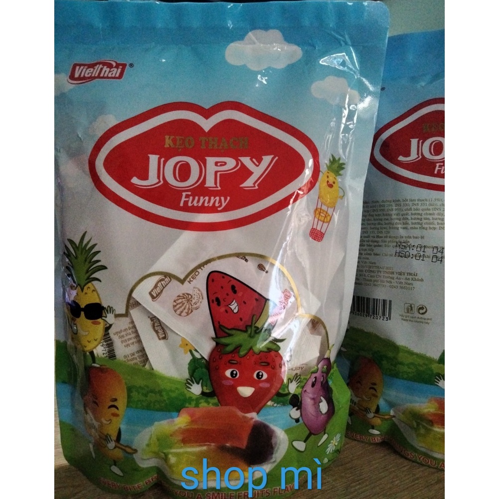 Kẹo Thạch trái cây JOPY Funny hiệu Việt Thái 360gr