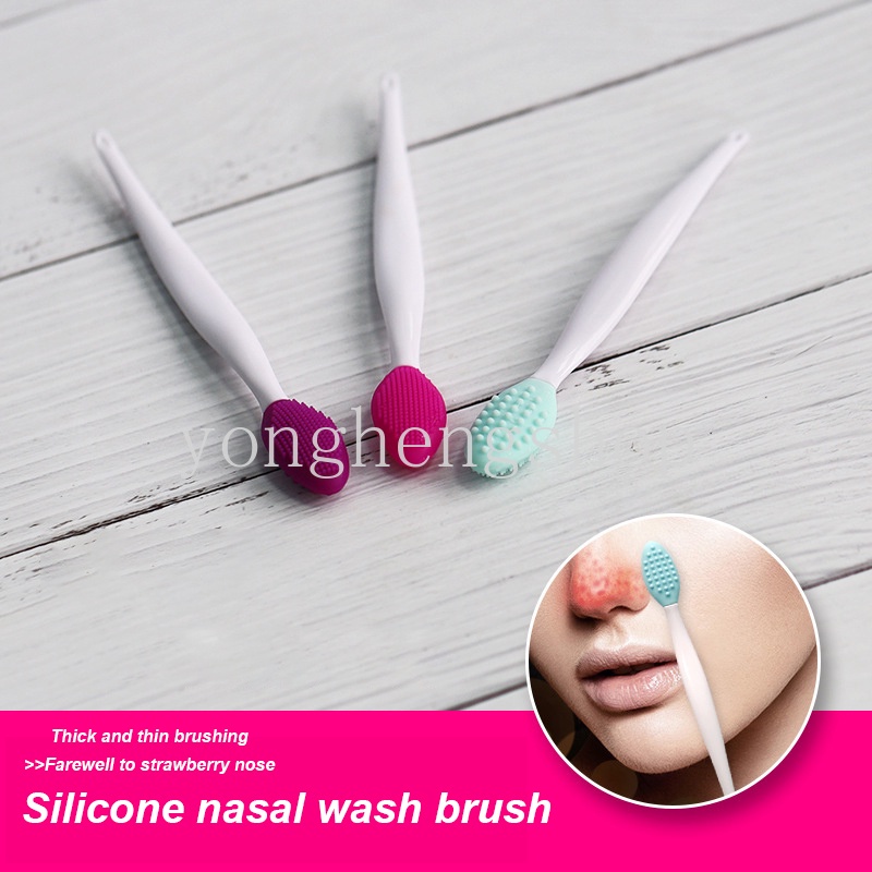 Cọ Silicone Vệ Sinh Mũi Hai Mặt Làm Sạch Sâu Tiện Dụng