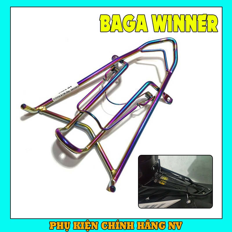 Baga Winner 150 Gắn Giữa 10li Chất Liệu Inox Chắc Chắn Bền Bỉ