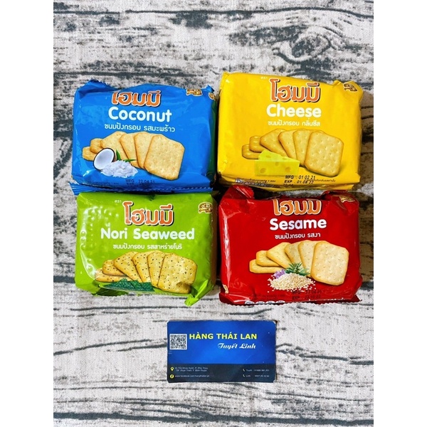 Bánh quy Homey rong biển 100g