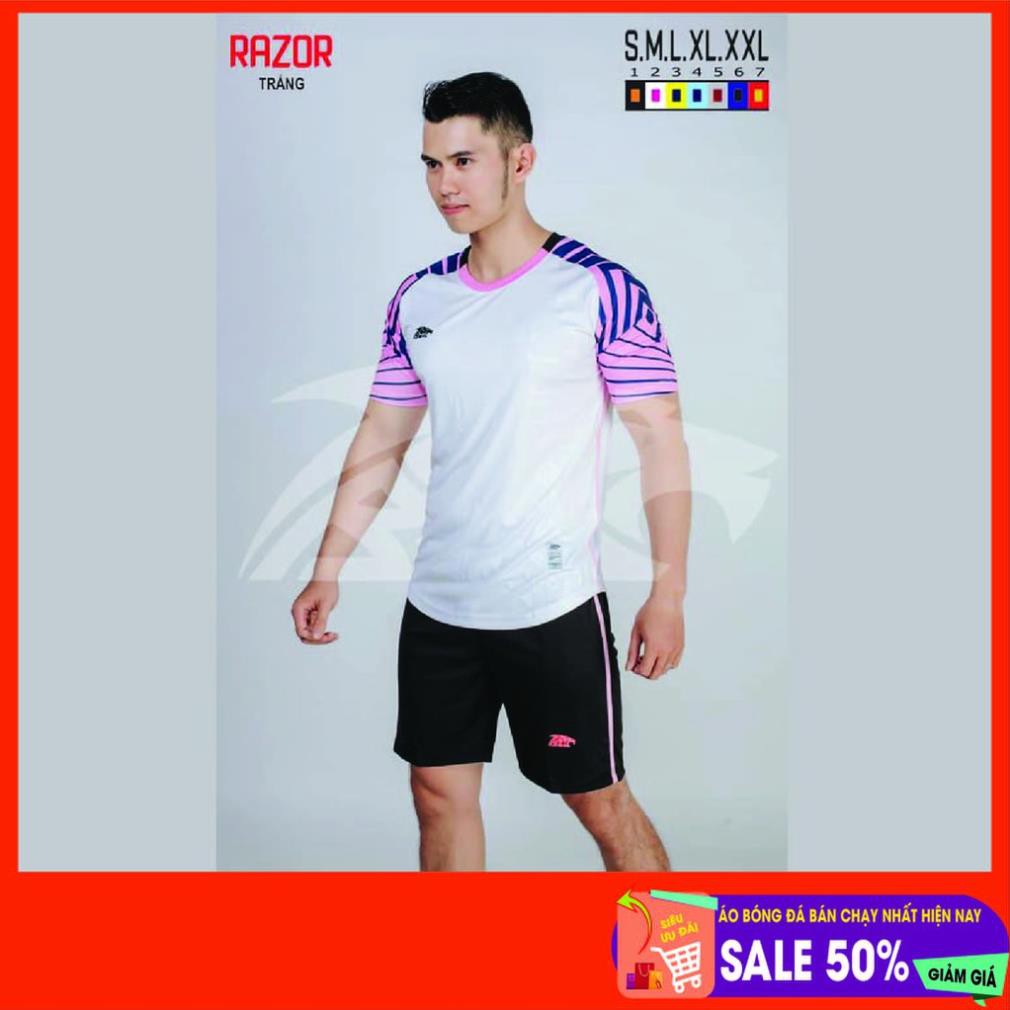 Bộ áo bóng đá không logo RiKi Razor sẵn kho, giá tốt