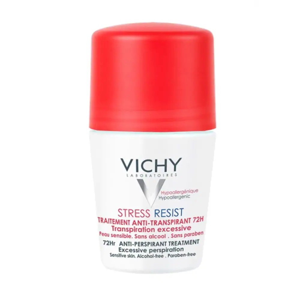 Lăn Khử Mùi Vichy Giúp Khô Thoáng Vùng Da Dưới Cánh Tay 72H 50ml