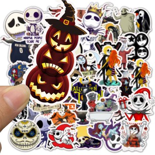 Bộ  Sticker ZOMBIE decal hình dán chống nước trang trí xe, laptop, nón bảo hiểm, vali #39