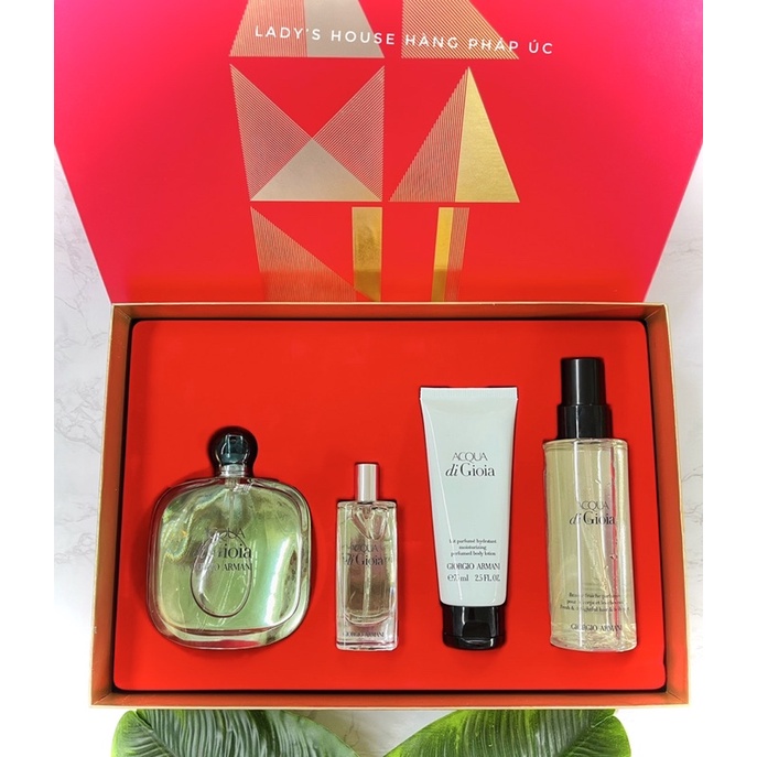 PHÁP SET NƯỚC HOA ACQUADIGIOIA | Thế Giới Skin Care