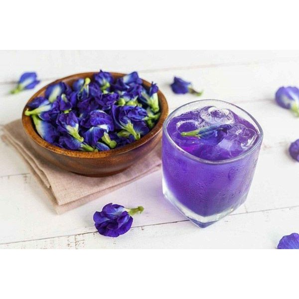 10g Trà hoa đậu biếc + Tặng đường phèn (1 gói pha được 3 lần)