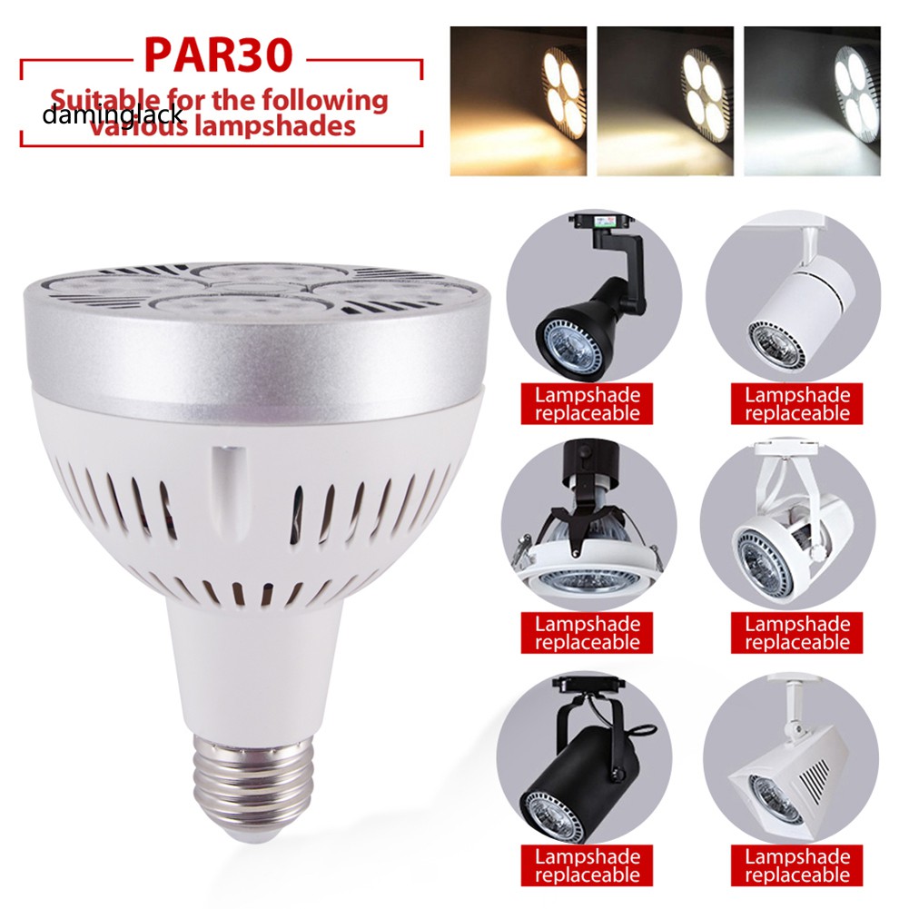 Bóng Đèn Led E27 35w P30 Par30 Siêu Sáng Dành Cho Studio