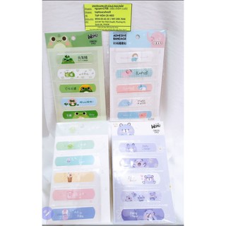 Băng keo cá nhân hình (1 vỉ 5 miếng)