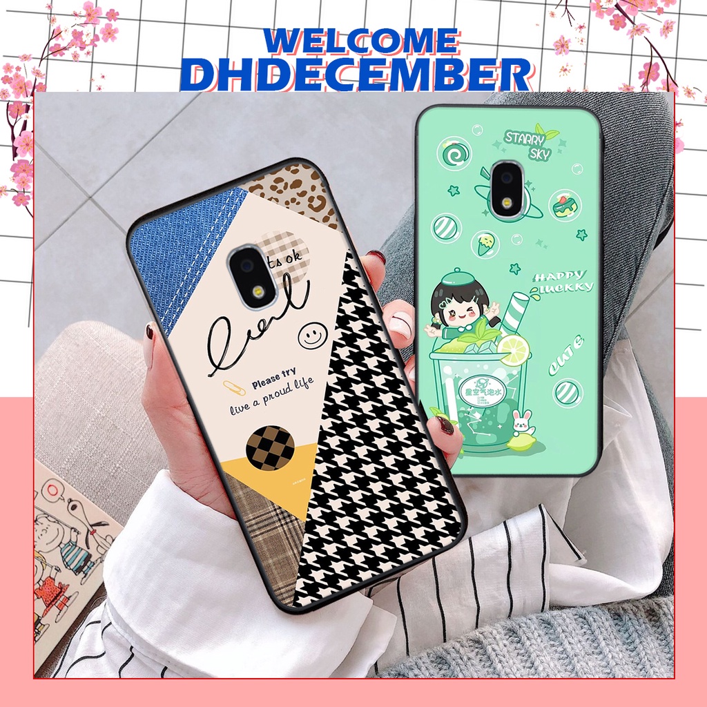 Ốp lưng Samsung Galaxy J3 PRO / J5 PRO / J7 PRO in hình nice, good luck happy ốp xinh viền dẻo đẹp chất