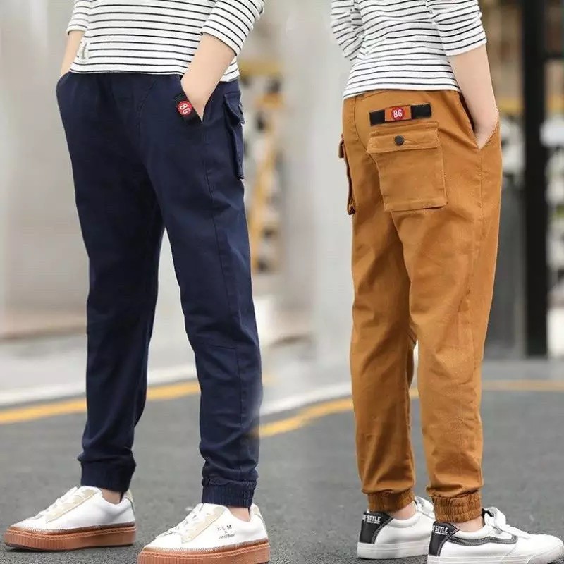 Quần Kaki bé trai bo gấu chất kaki mịn cực đẹp