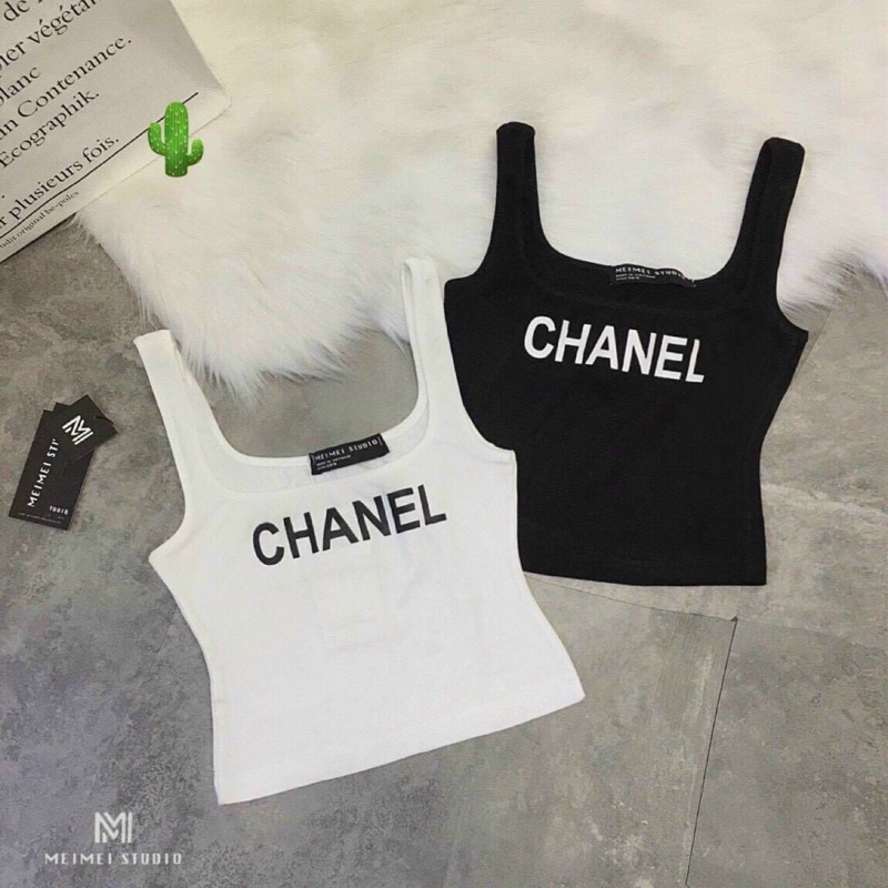 Áo croptop 2 dây to chà neo - Z7P