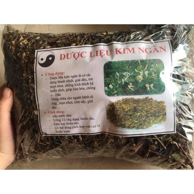 [GIÁ BÁN BUÔN] Kim ngân cành lá 500g(cam kết hàng mới,khô,sạch]