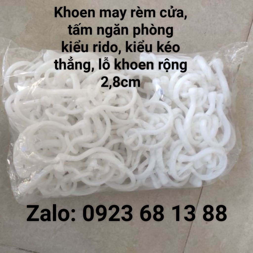 Khoen May Rèm Cửa Kiểu Rido, Rèm Kéo Thẳng