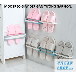 Móc treo giày dép gắn tường, giá treo giày gấp gọn tiết kiệm không gian GD279-MTDep-GG ( màu ngẫu nhiên)