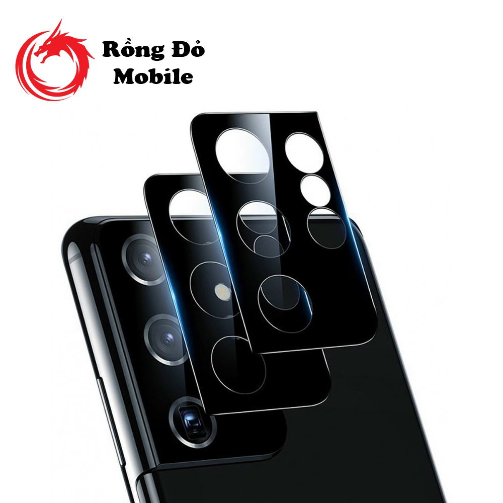 Kính cường lực bảo vệ camera SamSung cho S21 Plus S20 Note 20 Samsung S10 Plus Note 10 Lite S9 - Rồng Đỏ Mobile