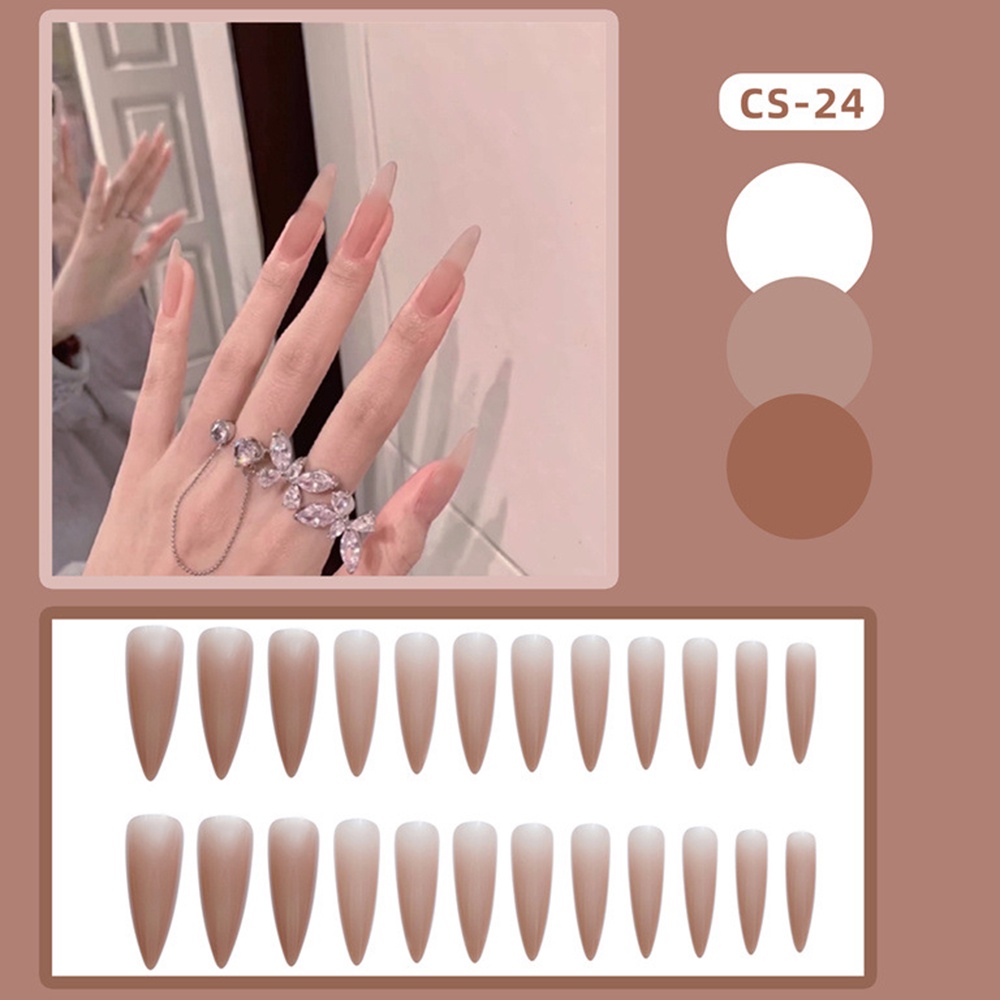Set 24 Móng Tay Giả Thời Trang Nữ