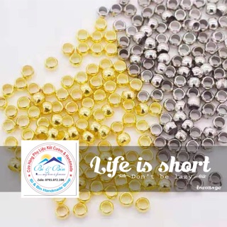 Gói Hạt Bi Kẹp Chặn Hạt Chuỗi Làm Dây Chuyền, Vòng Đeo Tay Trang Sức Handmade