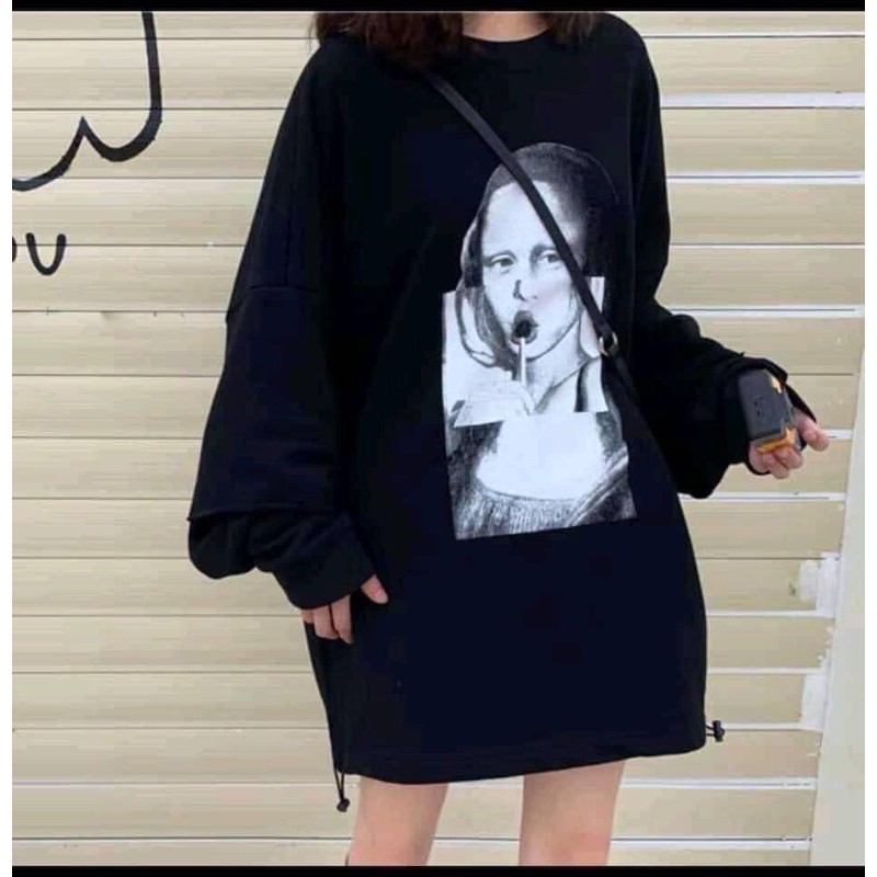 Áo nỉ lông hàng dày ấm hình molanisaa ảnh thật ở cuối HANA180 | BigBuy360 - bigbuy360.vn